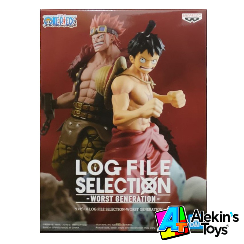 Banpresto Monkey Luffy One Piece Log File Selection Worst Generation Vol 1 Alekins Toys