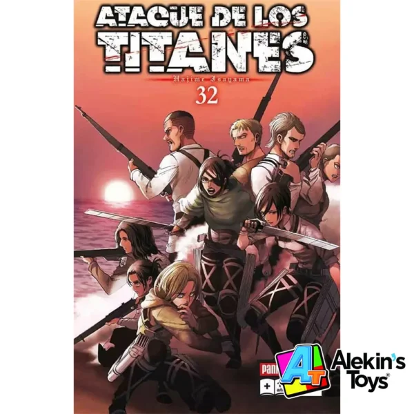 Manga Ataque a los Titantes N.32