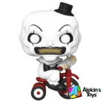 Funko Pop Art The Clown With Bike 1591 Terrifier - Imagen 2