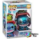 Funko Pop Plus Gamer Stitch 1564 Metallic Lilo y Stich