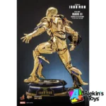 Hot Toys Iron Man Mark III Gold Edition Die Cast Sideshow Exl. - Imagen 7