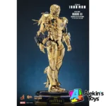 Hot Toys Iron Man Mark III Gold Edition Die Cast Sideshow Exl. - Imagen 8
