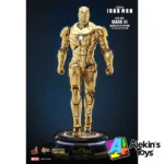 Hot Toys Iron Man Mark III Gold Edition Die Cast Sideshow Exl. - Imagen 2