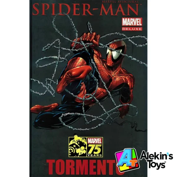 Marvel Deluxe Spider - Man Tormento 75 Years Todd Mcfarlane
