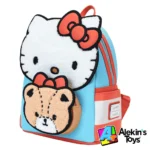 Loungefly Mini Backpack Hello Kitty & Tiny Chum Bear - Imagen 2