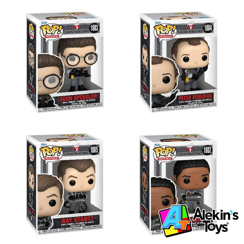 Egon, Ray, Winston & Peter 4pk - Ghostbusters
