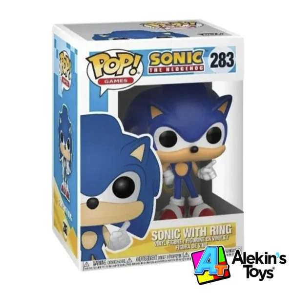 Sonic with Ring 283 - Sonic the Hedgehog