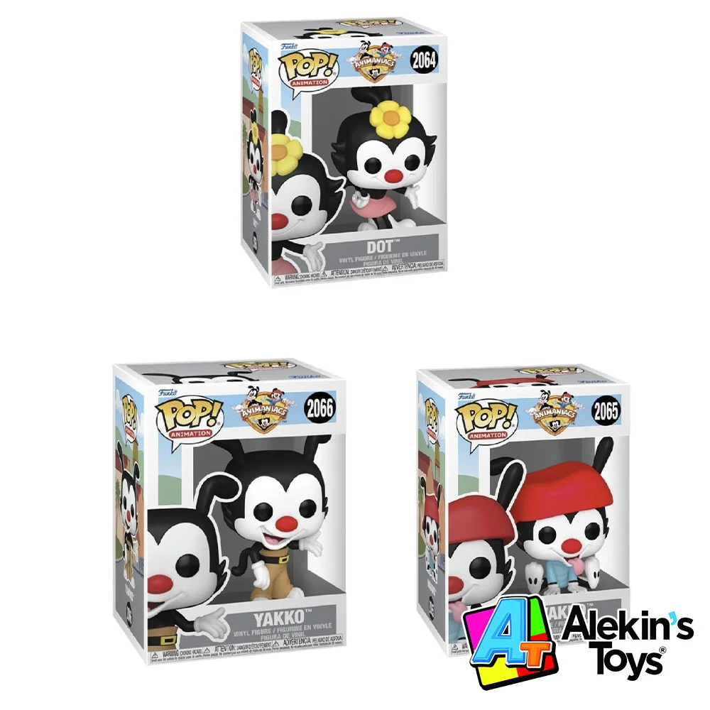 Yakko, Wakko & Dot Set 3pzs - Animaniacs