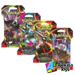 TCG Pokémon Sleeved Booster Modelo ALEATORIO Mega Evolution Pitch Black (Ingles)