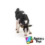 Papo Vaca negra y blanca pastando 51150 - Imagen 2