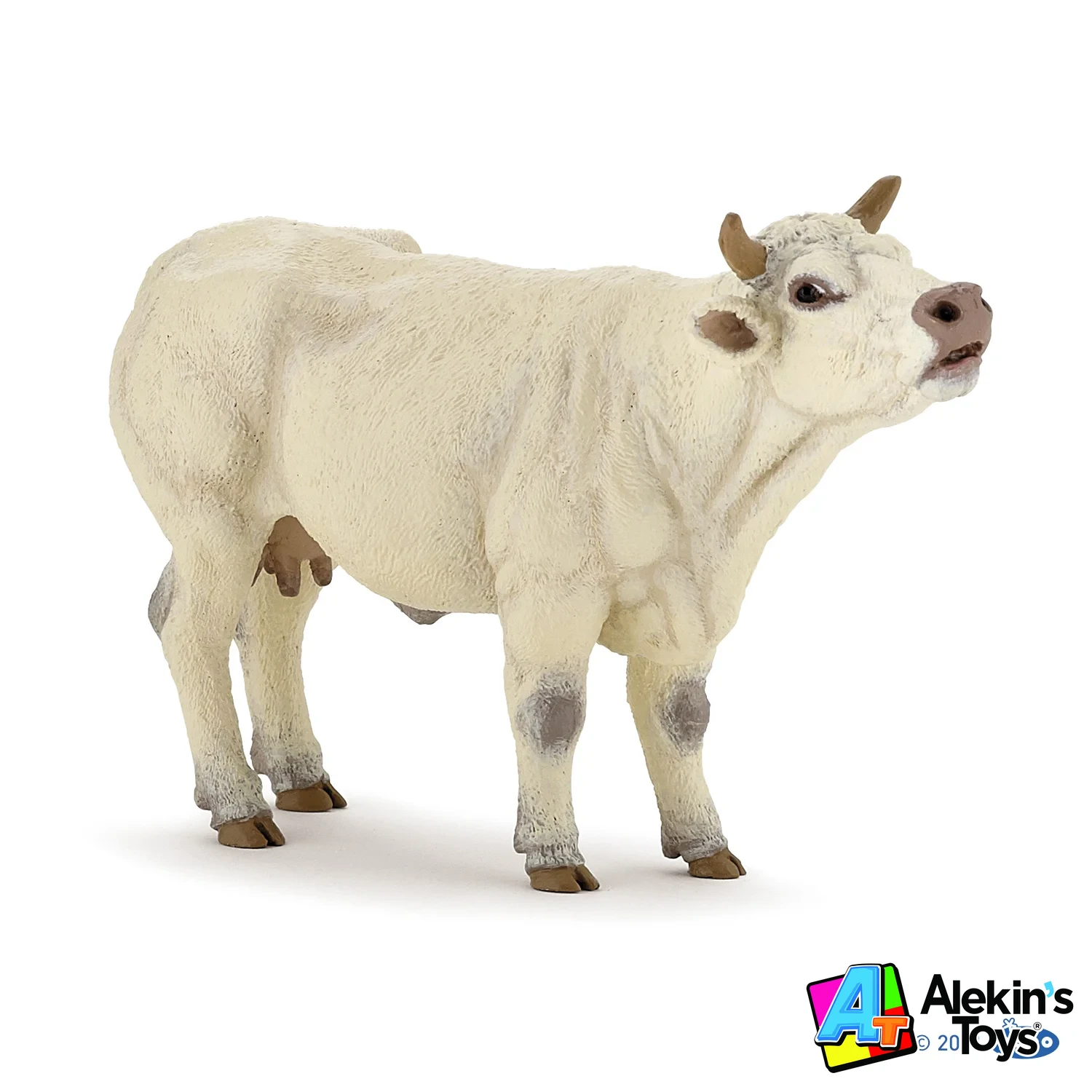 Papo Vaca Charolais Mugiendo 51158