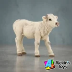 Papo Ternero Charolais 51157 - Imagen 2