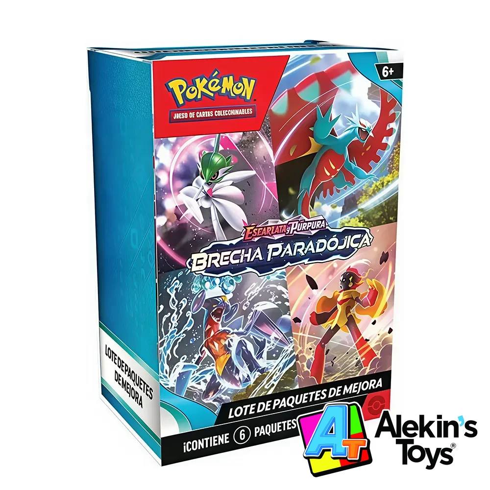 TCG Pokemon Booster Bundle Brecha Paradojica (Español)