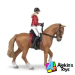 Papo Caballo de paseo con su amazona 51564 - Imagen 2