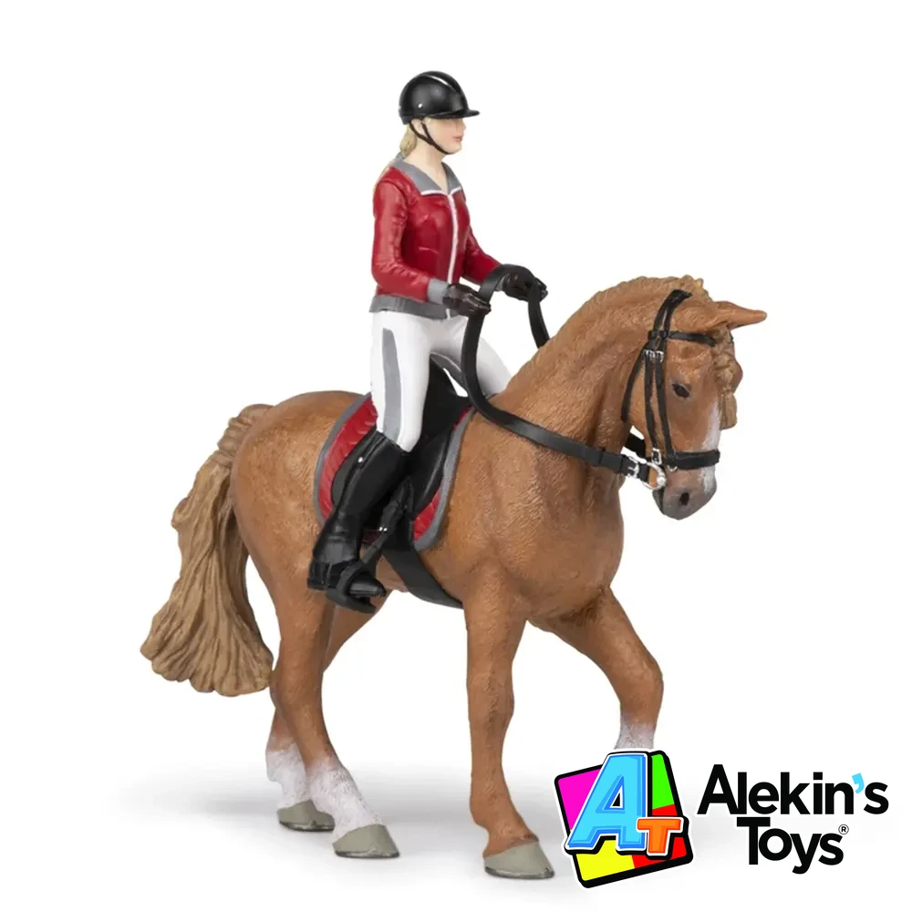 Papo Caballo de paseo con su amazona 51564