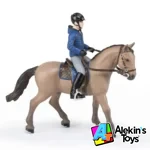 Papo Caballo de paseo con su Jinete 51565 - Imagen 3