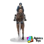 Papo Caballo de salto con su jinete 51562 - Imagen 3