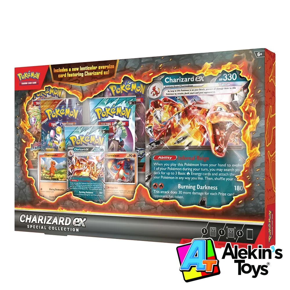 TCG Pokemon Premium EX Charizard (Español)