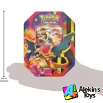 TCG Pokemon Lata Individual Charizard y Mega Charizard EX (Español) - Imagen 4