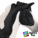 Papo Potro Cob Blanco y Negro 51508 - Imagen 2