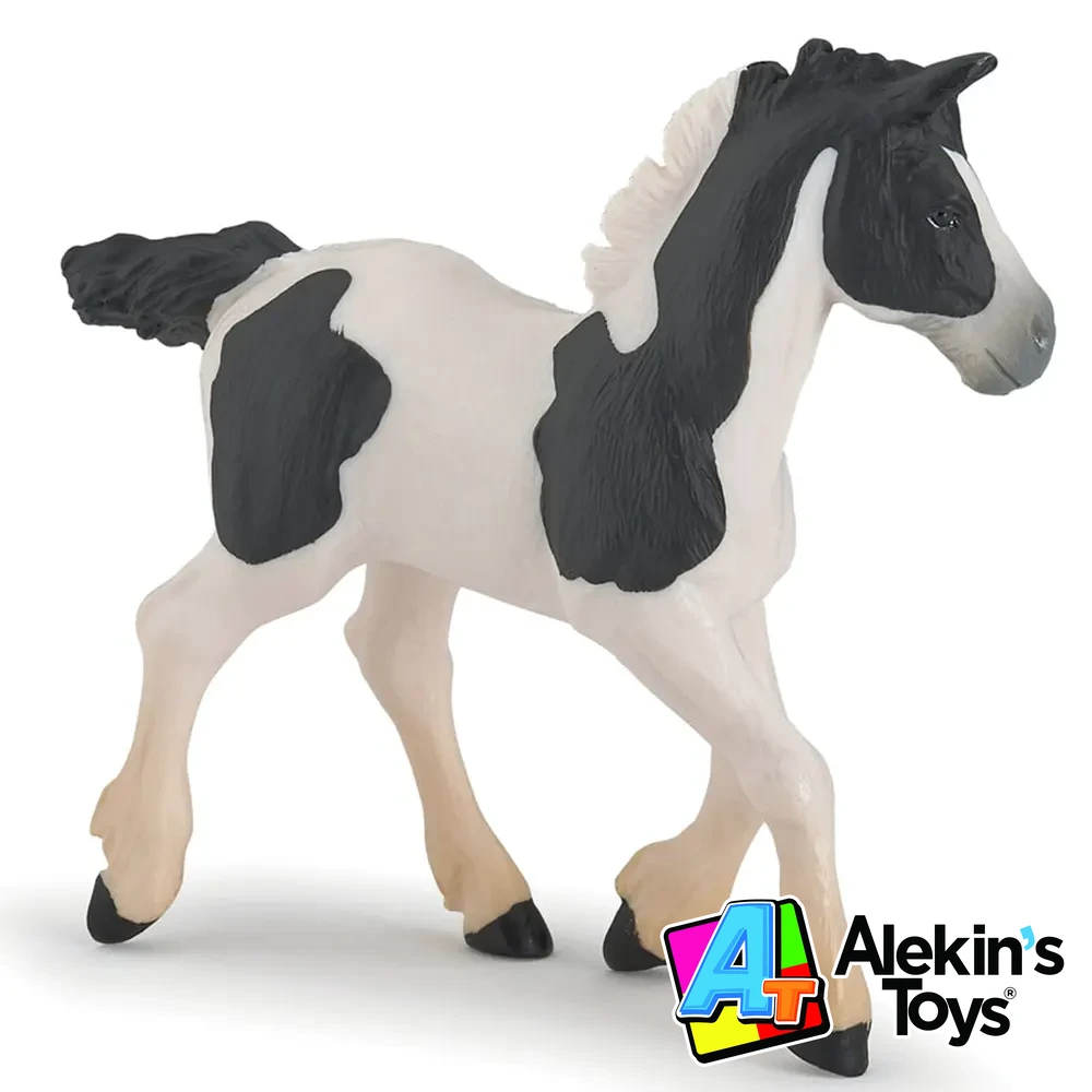 Papo Potro Cob Blanco y Negro 51508