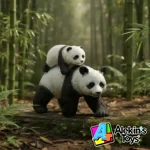 Papo Panda con bebé 50071 - Imagen 3