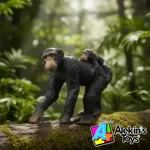 Papo Chimpance hembra con bebe 50012 - Imagen 2