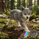 Papo Lobo bebé 50162 - Imagen 4