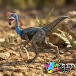 Papo Oviraptorr azul 55059 - Imagen 3