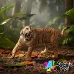 Papo Tigre rugiente 50182 - Imagen 5