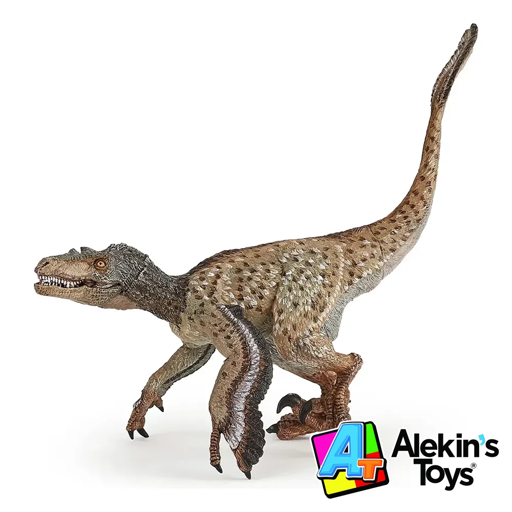 Papo Velociraptor con plumas 55086