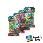 TCG Pokemon Sleeved Booster Escarlata y Purpura Mascarada Crepuscular (Español) - Imagen 3
