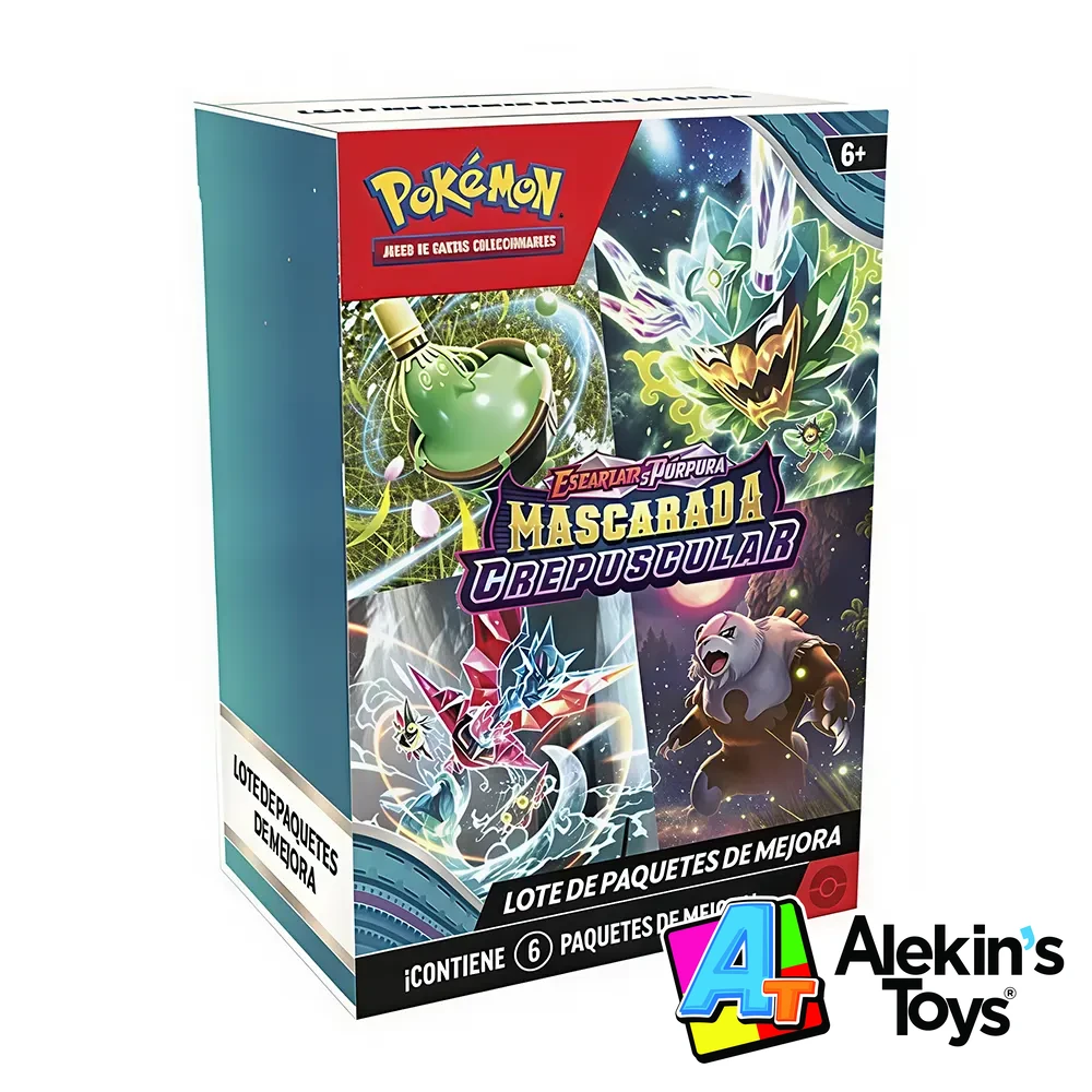 TCG Pokemon Booster Bundle  Mascarada Crepuscular (Español)