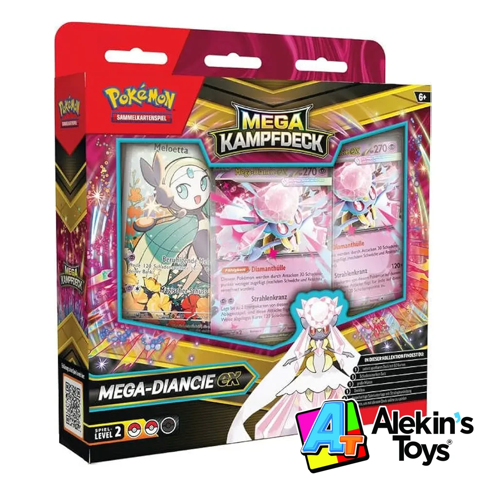 TCG Pokemon Mega Battle Deck Diancie (Español)