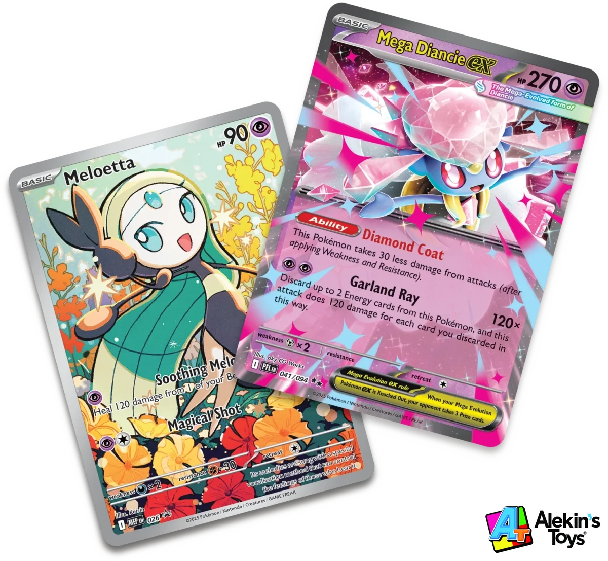 TCG Pokemon Mega Battle Deck Diancie (Español) - Imagen 2