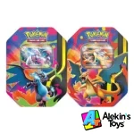 TCG Pokemon Lata Individual Charizard y Mega Charizard EX (Español)