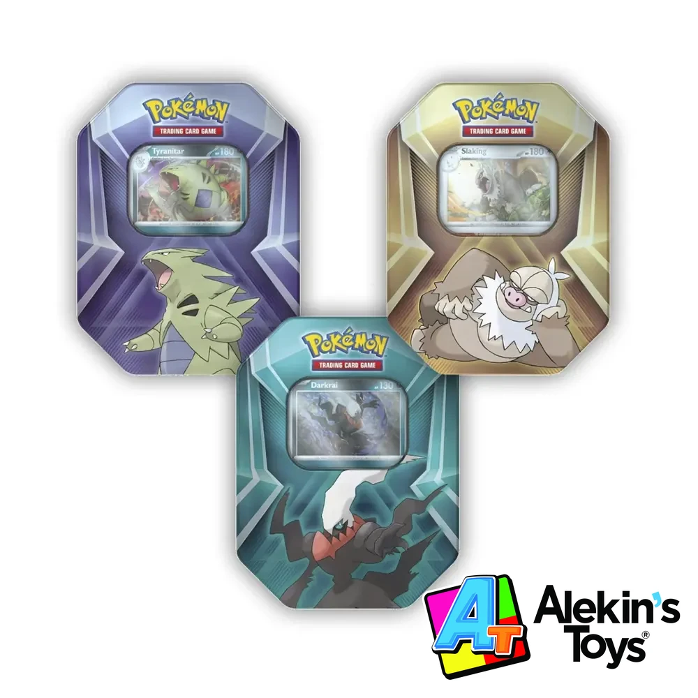 TCG Pokemon Triple Whammy TIN Tyranitar, Slaking y Darkrai (Español)