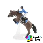 Papo Caballo con Amazona Saltando 51560 - Imagen 3