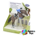 Papo Caballo con Amazona Saltando 51560