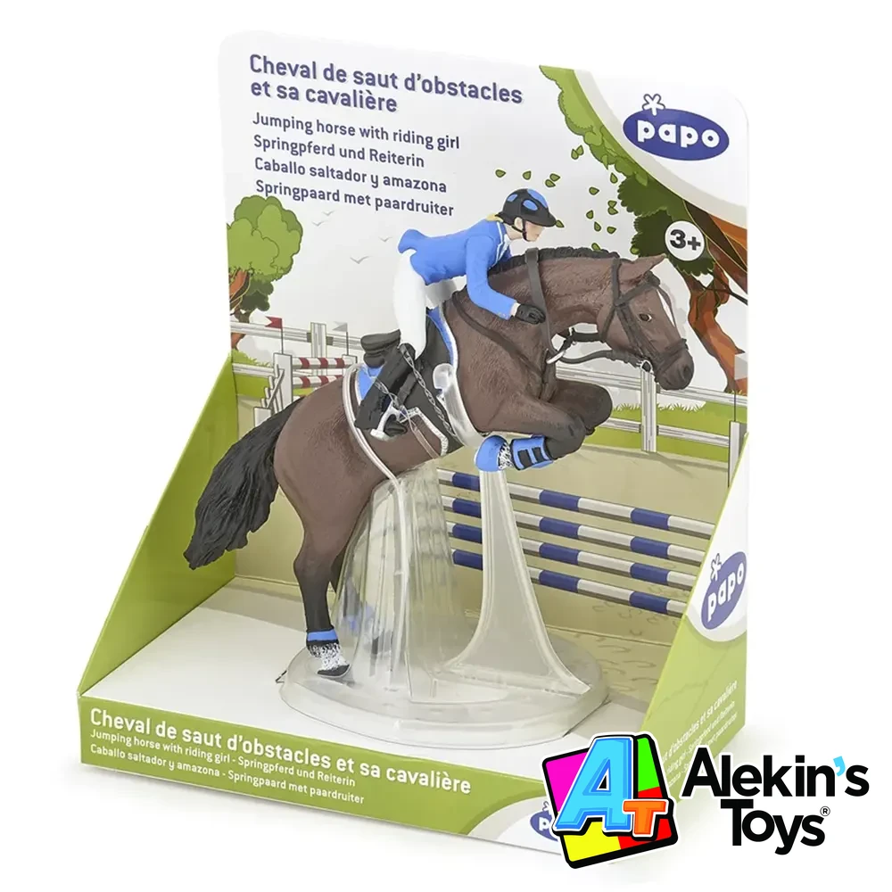 amazona saltando Papo Caballo con Amazona Saltando 51560 - Imagen 1
