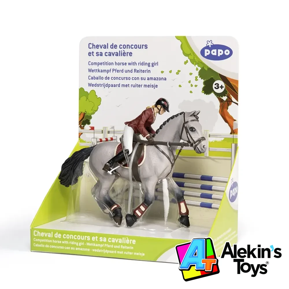 Papo Caballo de concurso con su Amazona 51563