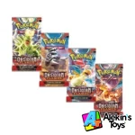 TCG Pokemon Sleeved Booster Escarlata y Purpura LLamas Obsidianas - Imagen 2