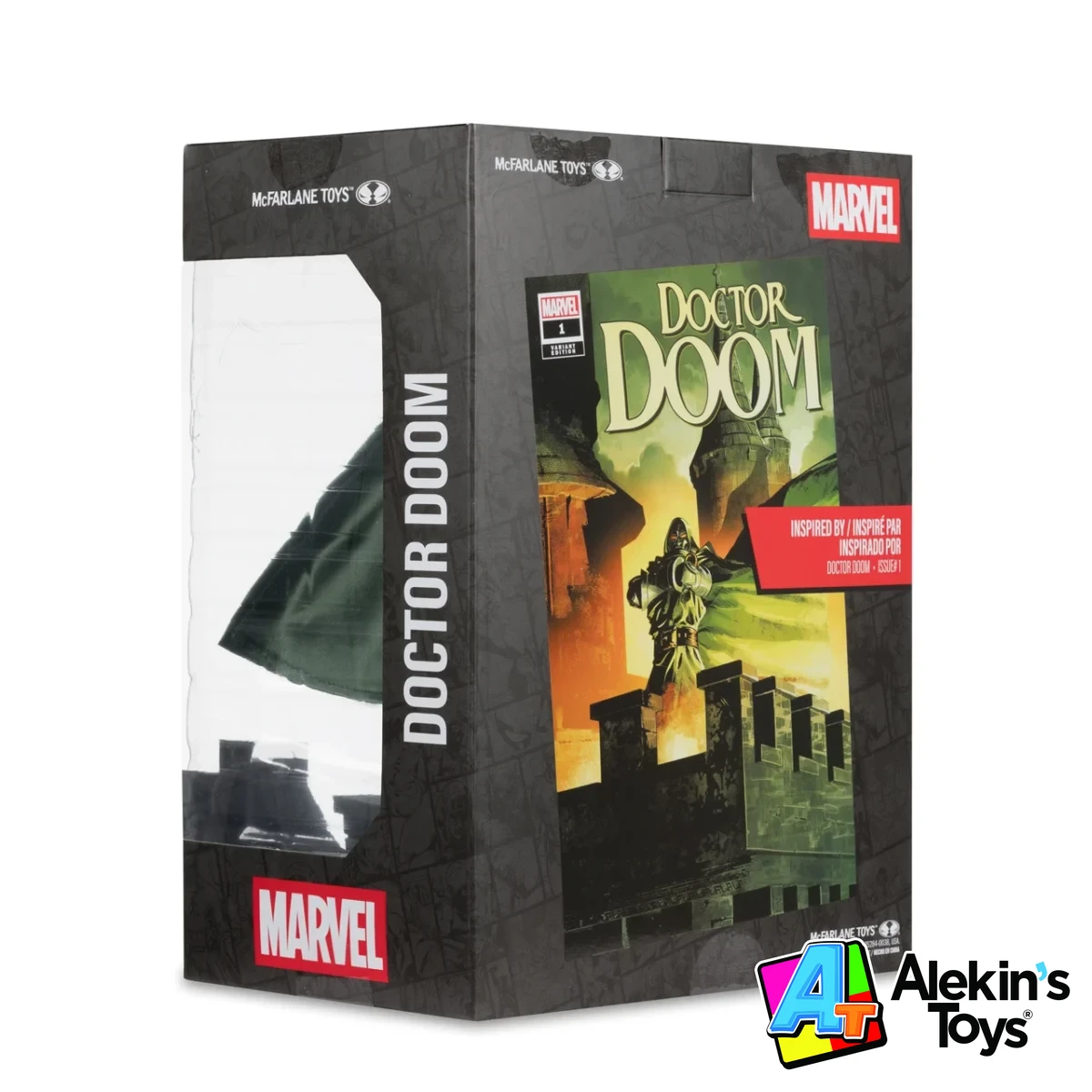 Mcfarlane Marvel Doctor Doom Traje Verde Issue 01 (Estatua) - Imagen 8