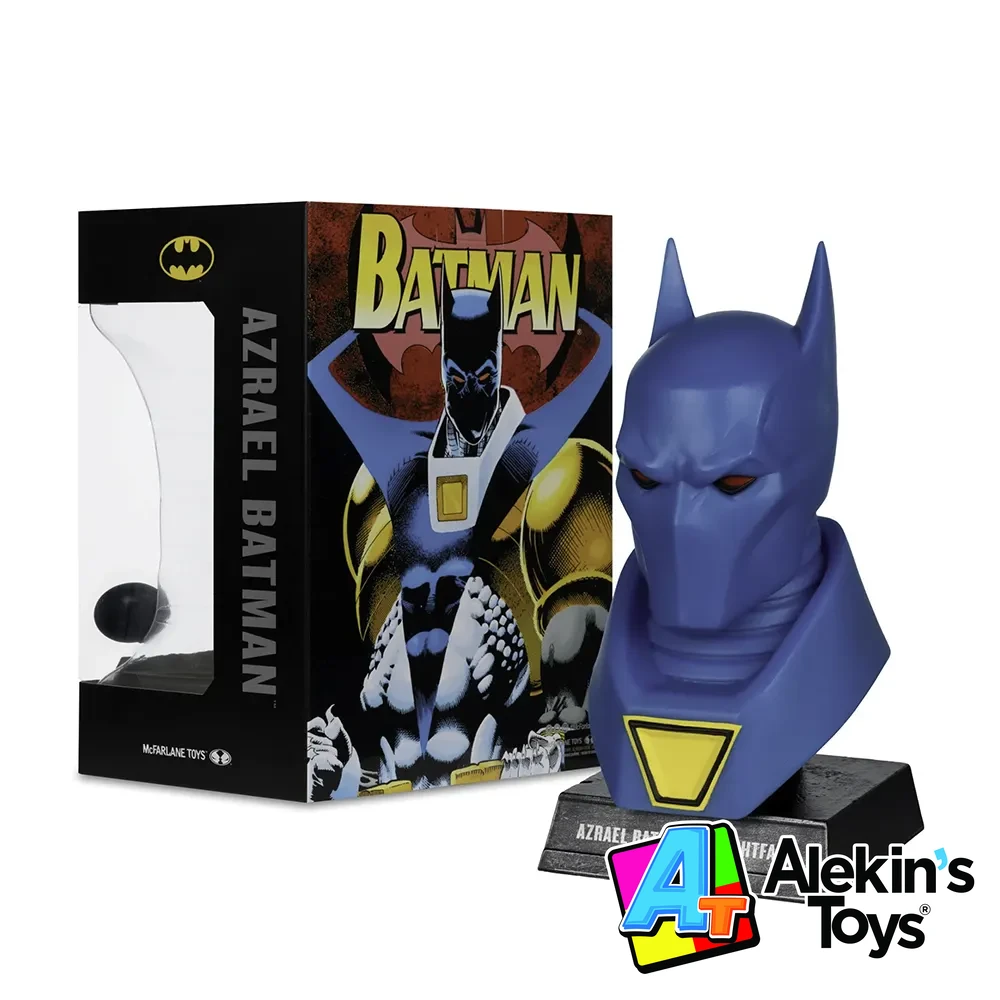 Mcfarlane Cowl Batman Azrael (Knightfall) Platinum Series