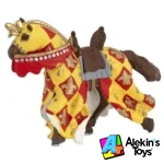 Papo Caballo con flor de lys rojo 39754