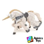 Papo Maetro de armas unicornio 39915 con caballo 39916 - Imagen 5