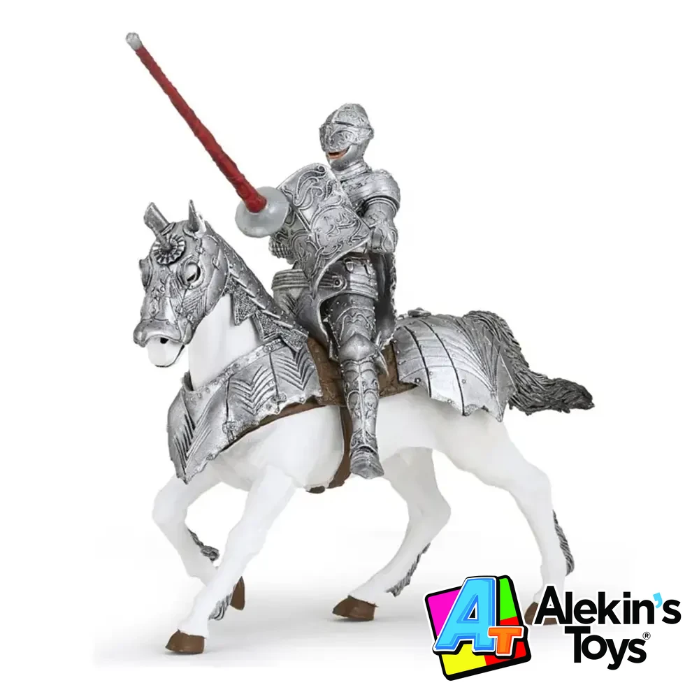 Papo Caballo 39799 & Caballero En Armadura 39798