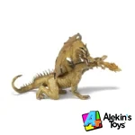 Papo Dragon de dos cabezas dorado 38938 - Imagen 3