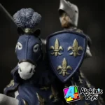 Papo Set Principe Felipe Azul y su Caballo 39253 & 39258 - Imagen 3