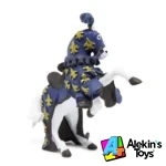 Papo Set Principe Felipe Azul y su Caballo 39253 & 39258 - Imagen 4
